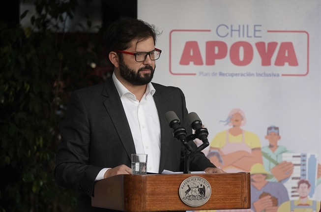 <p>Gabriel Boric y borrador de nueva Constitución: “Es algo completamente razonable”</p>