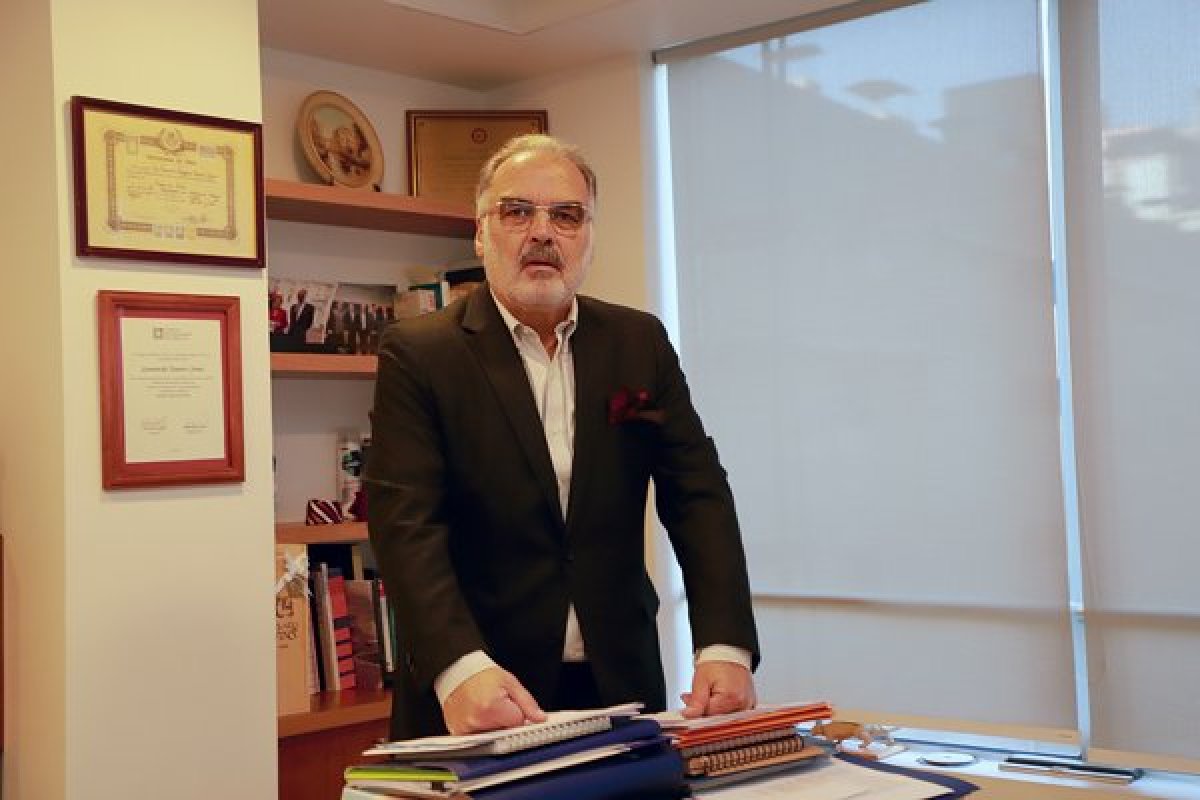 <p>Leonardo Daneri, presidente de la Asociación de Concesionarios de Obras de Infraestructura Pública (Copsa). Foto: Julio Castro</p>