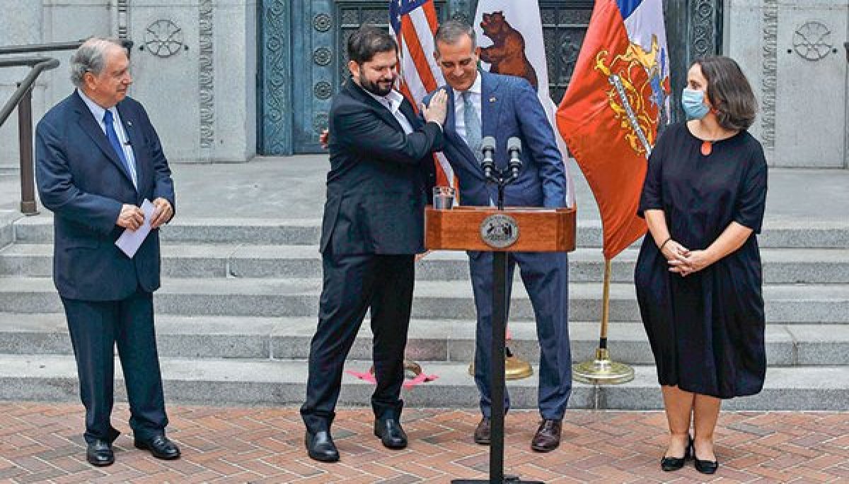 Presidente Boric Refuerza En EEUU Mensaje De Chile Como País Seguro Y ...