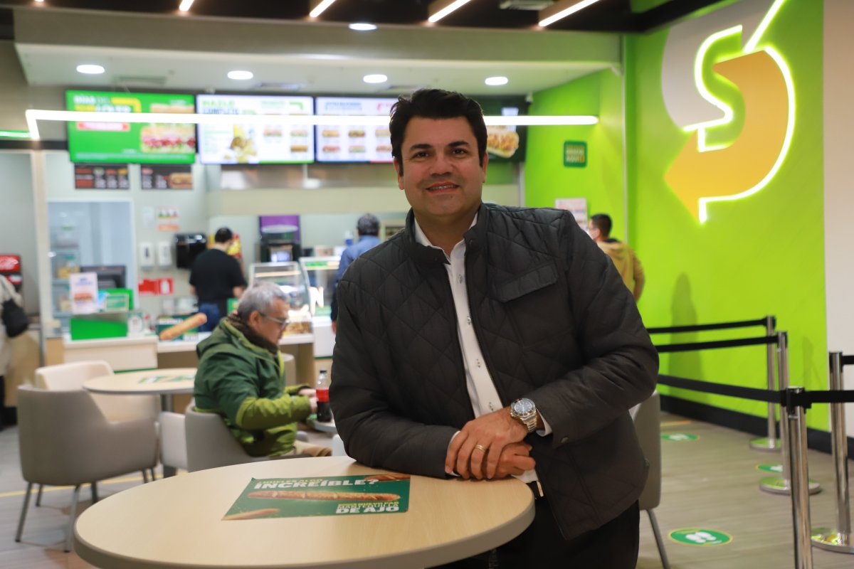 <p>Jorge Rodríguez, presidente de Subway para Latinoamérica y El Caribe. Foto: Julio Castro.</p>