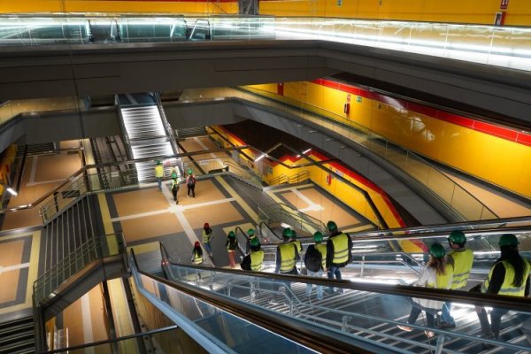 La recta final del Metro de Quito, una de las obras de infraestructura más grandes que se levanta en la región