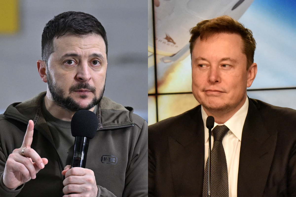 <p>Presidente de Ucrania responde al "plan de paz" tuiteado por Elon Musk</p>