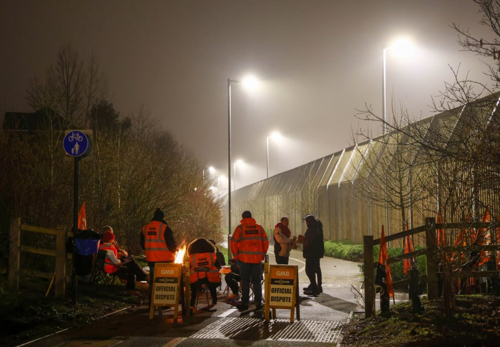 Amazon workers strike in UK