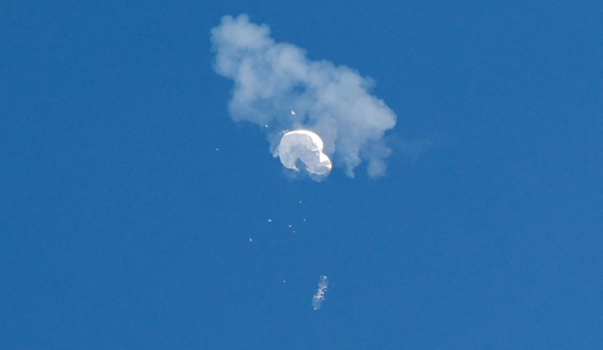 <p>EEUU afirma que el globo de China podía espiar las comunicaciones</p>