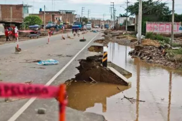 Nueva crisis para Perú: ciclón Yuka deja pérdidas millonarias que podrían superar los US$ 4 mil millones