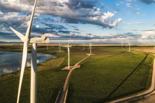 Pampa Energía habilitó la totalidad de su quinto parque eólico y ya prepara el sexto