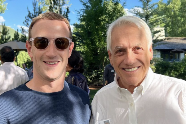 La cita que juntó al expresidente Piñera con Zuckerberg, Bezos, Bill Gates y Sam Altman