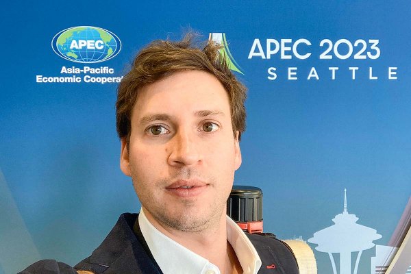 Bernardo Pollak, el único chileno que expuso en seminario agrícola de la Apec