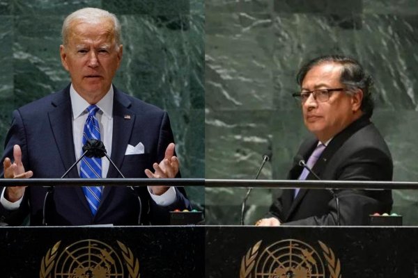 Acusan al gobierno de Colombia de plagiar los aplausos a Biden ante la ONU para reforzar la imagen del presidente Petro