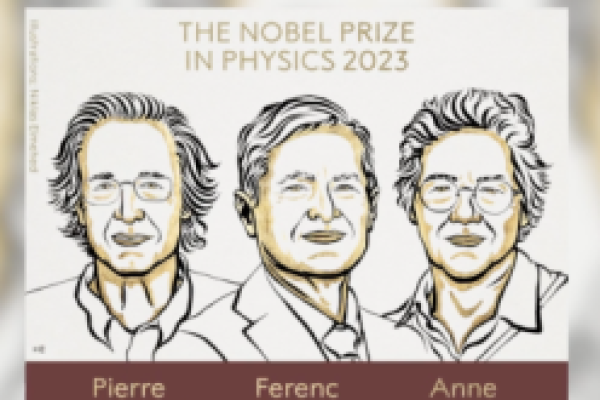 <p>Ahora en DF | Ganadores del premio Nobel de Física por estudio de electrones</p>