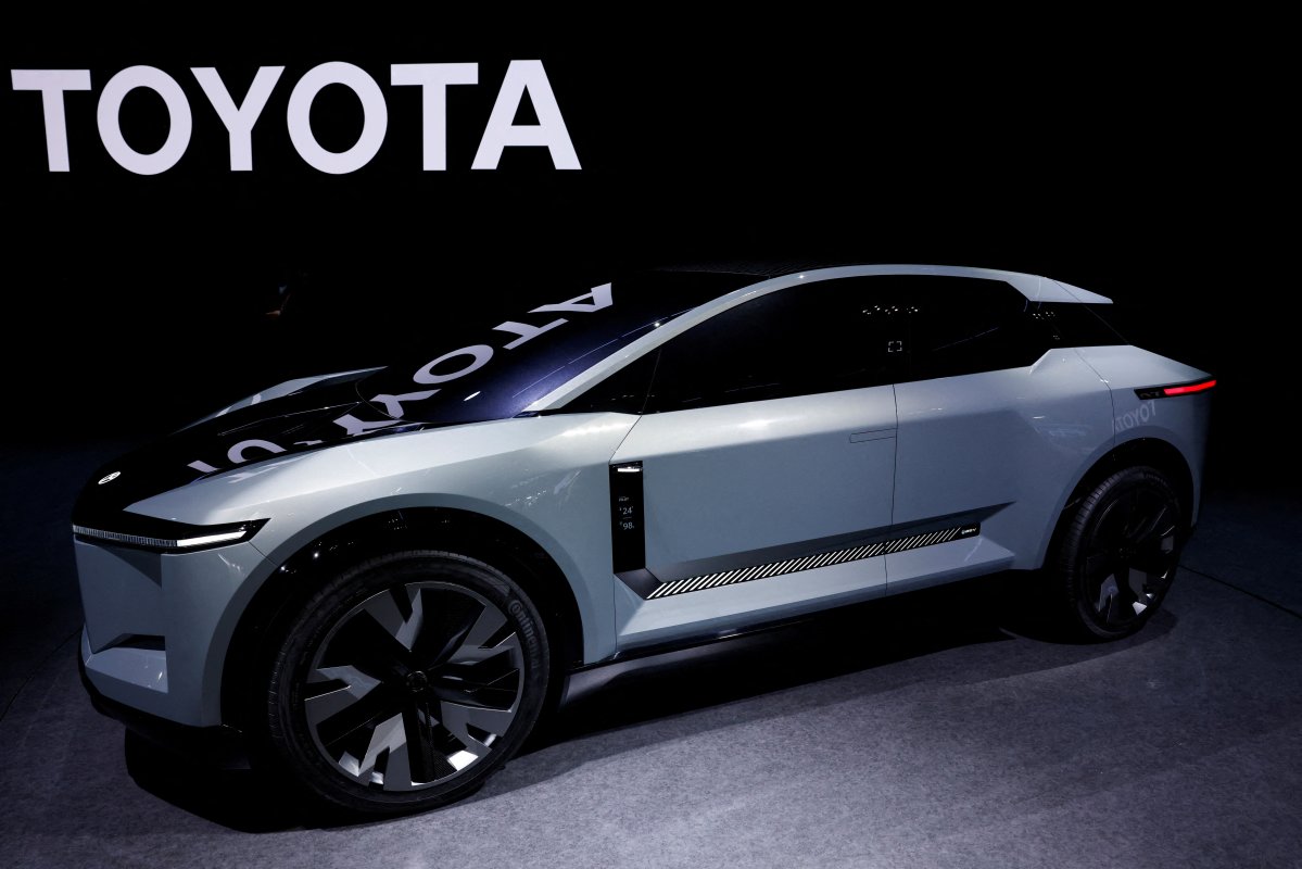 <p>Un modelo del Toyota FT-3e Electric SUV presentado en el Japan Mobility Show 2023 en Tokio. Foto: Reuters.</p>