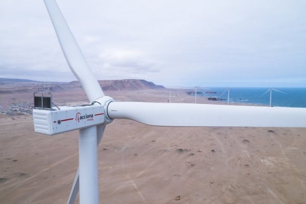 Acciona Energía inicia la operación de su primer parque eólico en Perú tras una inversión estimada en US$ 180 millones.