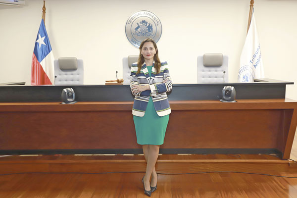 Presidenta del Segundo Tribunal Ambiental, Marcela Godoy. Foto: Julio Castro