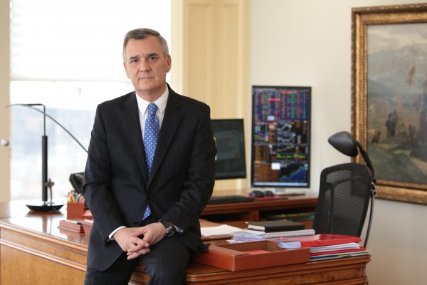 El presidente de Banco Santander, Claudio Melandri.