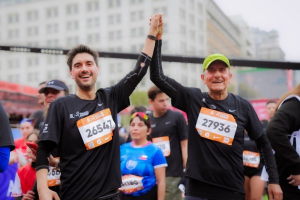 La maratónica historia de Ignacio Franzani y su padre Hugo
