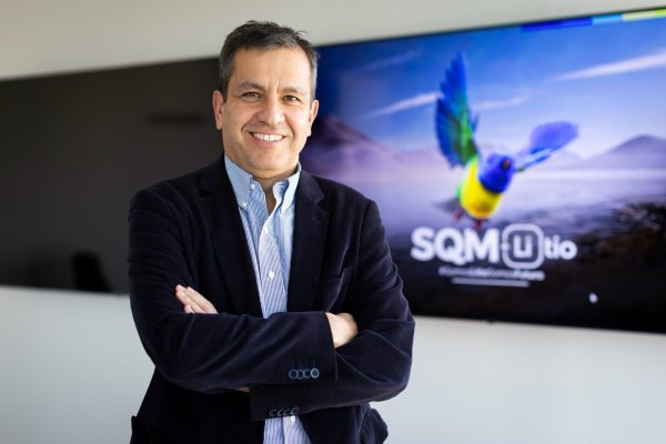 Felipe Smith, vicepresidente comercial de litio de SQM.