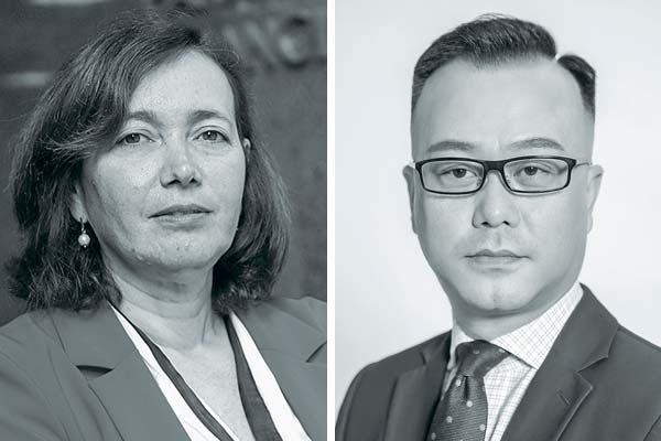 Solange Berstein, presidenta de la CMF y Frank Ha, CEO de Tianqi Lithium. Foto: Julio Castro