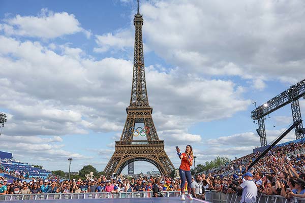 Paris 2024 está implementando guías OCDE actualizadas para evaluar el impacto ambiental y económico de eventos deportivos. Foto: Reuters