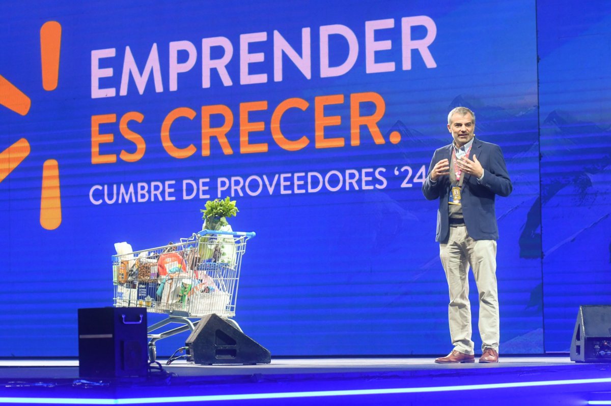 <p>El CEO de Walmart Chile, Cristián Barrientos.</p>