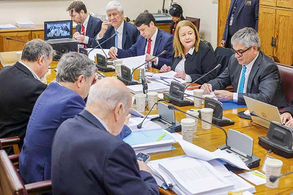 Los cuestionamientos que planteó Etcheberry fueron acogidos por los senadores.