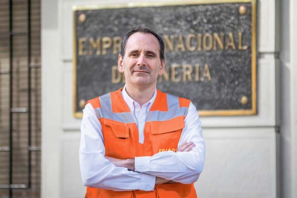 El vicepresidente ejecutivo de Enami, Iván Mlynarz.