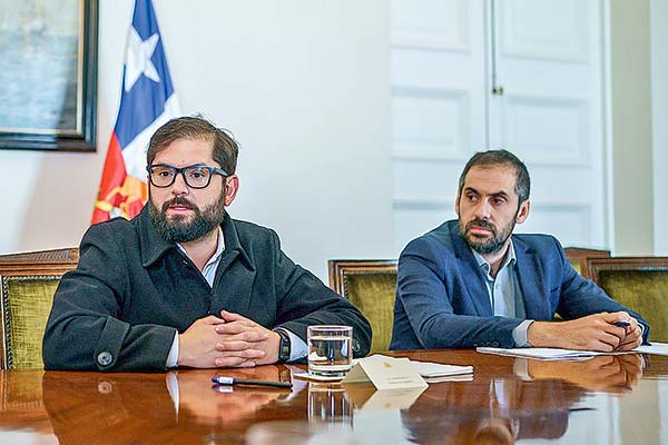 El Presidente Gabriel Boric y el ministro de Economía, Nicolás Grau, se reunirán con autoridades regionales y sectoriales de Antofagasta. Foto: Presidencia