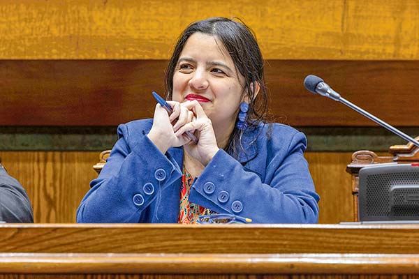 Javiera Martínez, titular de la Dirección de Presupuestos (Dipres). Foto: Senado