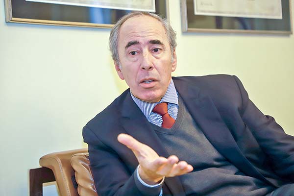 <p>Ricardo Mewes, presidente de la CPC. Foto: Julio Castro</p>