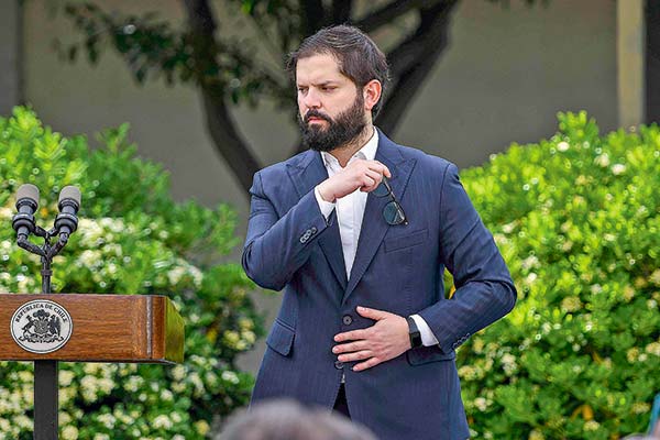 El Presidente dijo que “nadie está exento de que alguien cometa delitos o traicione confianzas”. Foto: Agencia UNO