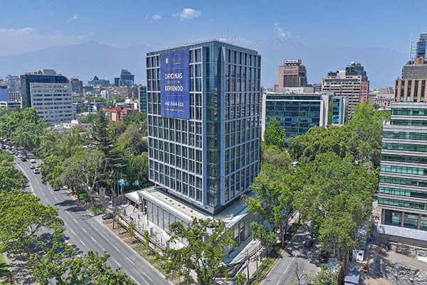 Vida Security estrena proyecto de oficinas en Providencia con inversión de US$ 37 millones