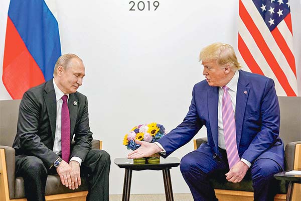 Rusia y Trump pesan sobre Europa