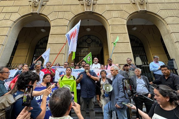 La CUT y la Anef convocaron a los trabajadores a un paro nacional para el próximo jueves