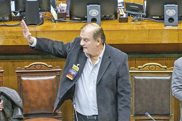 Francisco Vidal, presidente del directorio de TVN. Foto: Agencia UNO