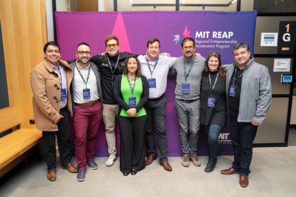 La delegación de la región de Valparaíso en uno de los workshops.