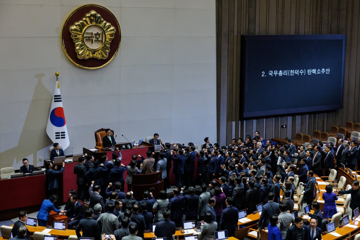 <p>Corea del Sur destituye a su segundo presidente en dos semanas a medida que se profundiza crisis política</p>