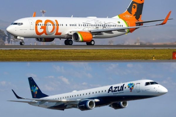 Acciones de Azul y Gol suben tras conocerse que las aerolíneas brasileñas se acercan a una fusión