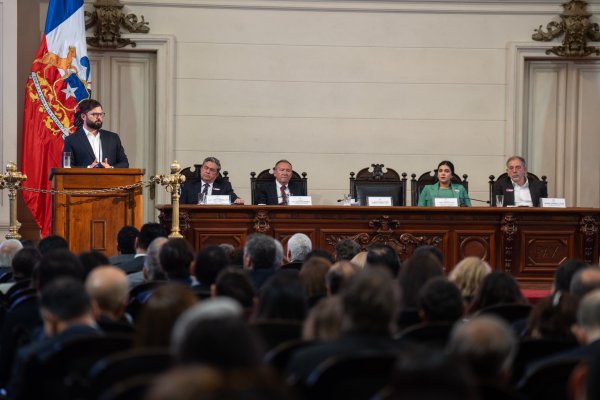 El Presidente Boric inauguró la nueva edición de Congreso Futuro. Foto: Presidencia