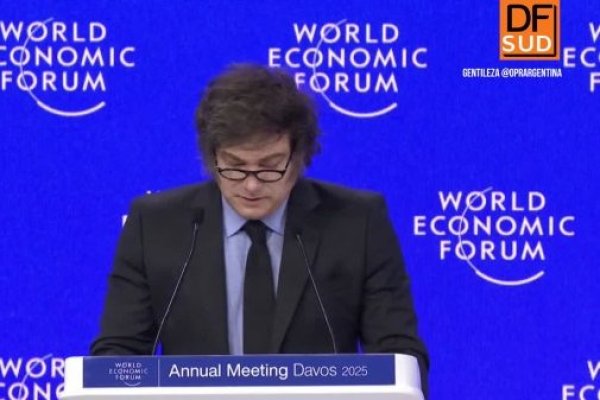 <p>Ahora en DF | Milei en Davos: “El mundo ha abrazado a la Argentina, que se ha convertido en ejemplo mundial”</p>