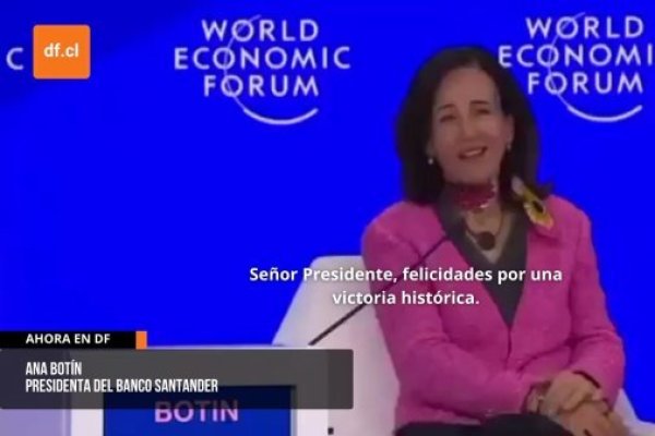 <p>Ahora en DF | Trump elogia labor de Ana Botín al frente de Santander: "Conozco muy bien tu banco, has hecho un fantástico trabajo"</p>