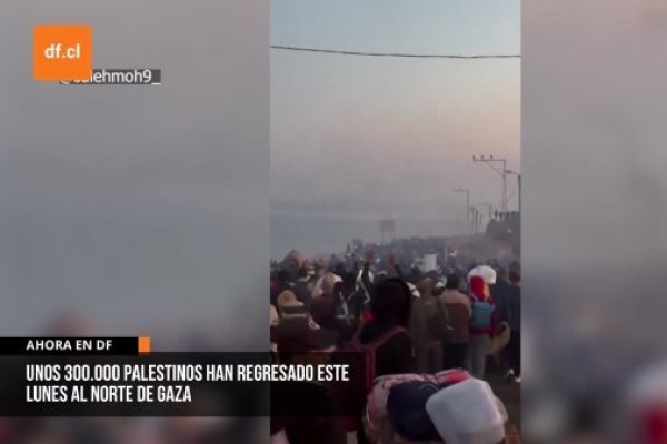 <p>Ahora en DF | Miles de civiles desplazados de Gaza retornan al norte tras el alto el fuego</p>