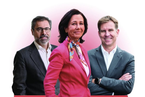 <p>Ana Botín, Andrés Trautmann, Román Blanco</p>