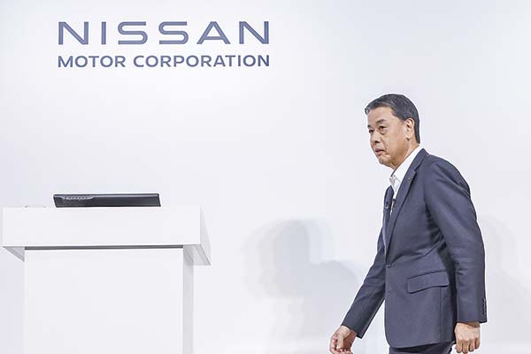 Makoto Uchida, director ejecutivo de Nissan. Foto: Bloomberg