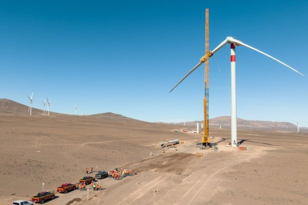 <p>Colbún revela avance del "parque eólico más grande de Chile" y prevé que esté 100% operativo en el primer semestre</p>