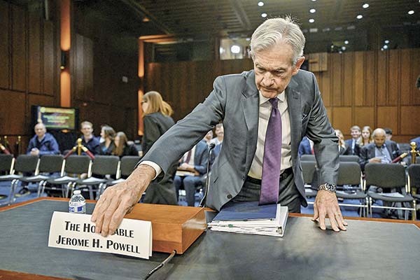 <p>El presidente de la Fed, Jerome Powell, expuso este martes en el Senado. Foto: Reuters</p>