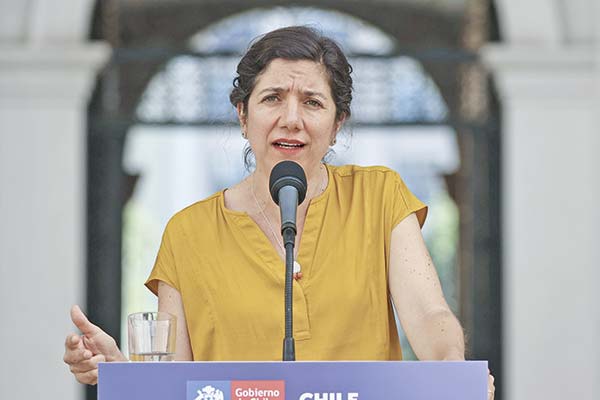 <p>Aisén Etcheverry, ministra vocera (s) de Gobierno. Foto: Aton</p>