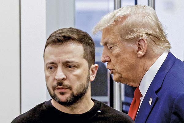 <p>Este viernes Zelensky tendrá su primer encuentro con Trump, desde que este último retornó a la Casa Blanca. Foto: Reuters</p>