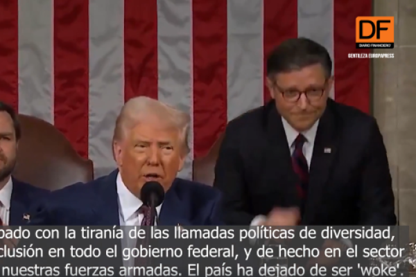 <p>Ahora en DF | Trump celebra que Estados Unidos "ha dejado de ser woke" y asegura que controlará Groenlandia</p>