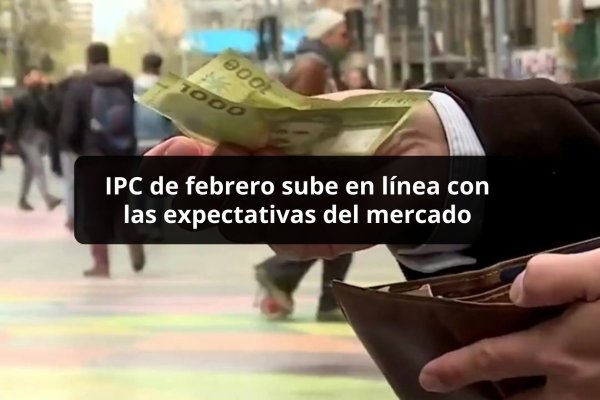 <p>DATA DF | IPC de febrero sube en línea con las expectativas del mercado</p>