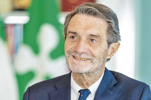 <p>Attilio Fontana, presidente de la región de Lombardía.</p>