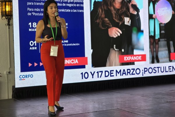 <p>Maricho Gálvez, gerenta de emprendimiento de Corfo.</p>